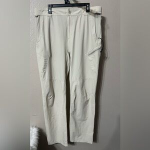 Simms Men's Lightweight Guide Pant Pants - cream color SZ- XL GUC